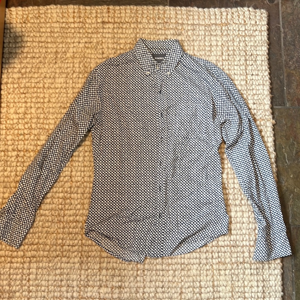 Floral Pattern Long Sleeve Bonobos Button Down Shirt